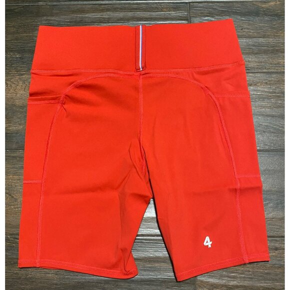 Fourlaps Plyo Short Crimson M Red‎ NWT $78 workout Rare Athletic Sportswear - Picture 2 of 6
